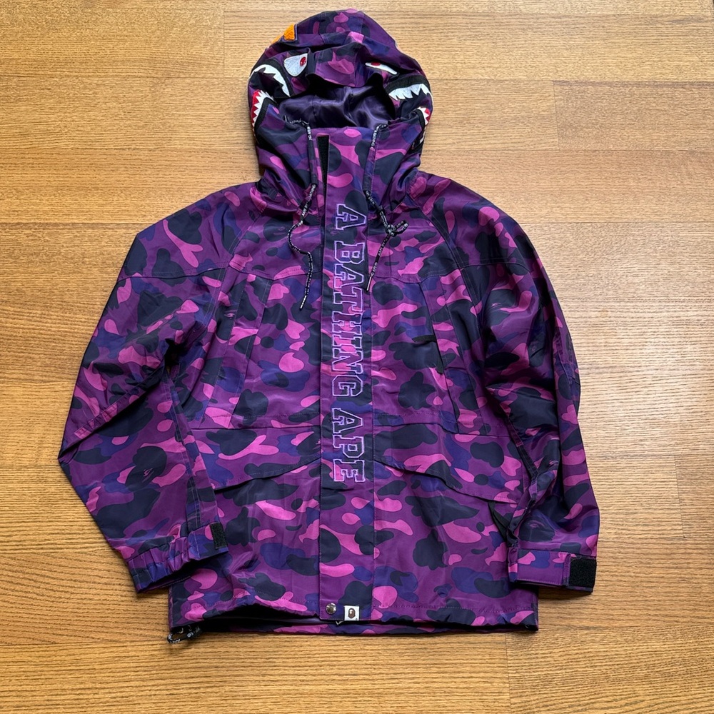 A Bathing Ape BAPE Hooded Ski Jacket